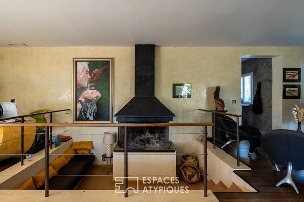 Villa de caractère avec piscine et jardin paysager à Lambesc