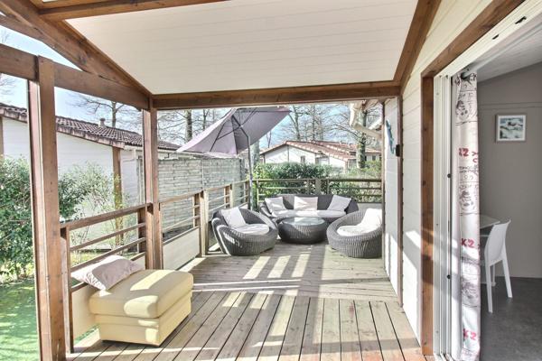AZUR / SOUSTONS – Chalet T4 A VENDRE au calme dans un environnement unique