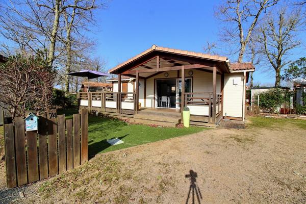 AZUR / SOUSTONS – Chalet T4 A VENDRE au calme dans un environnement unique