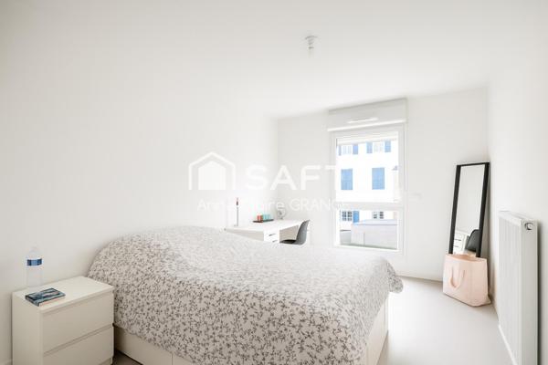 Appartement T2 vendu avec locataire en place – Résidence La Citadelle, Le Mans