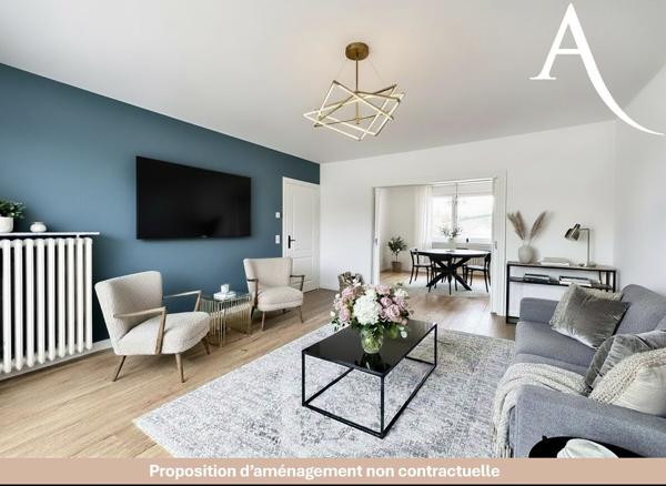 Maison T5 avec jardin et garage - à fort potentiel à Guentrange - à visiter rapidement