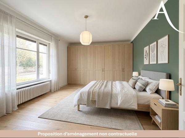 Maison T5 avec jardin et garage - à fort potentiel à Guentrange - à visiter rapidement