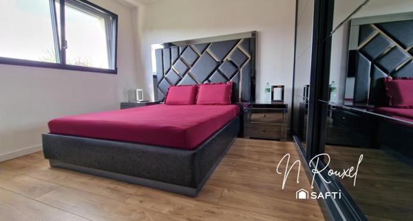Contemporaine 160m², 5 chambres, 2 sdb, parcelle 400m²