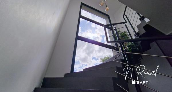 Contemporaine 160m², 5 chambres, 2 sdb, parcelle 400m²
