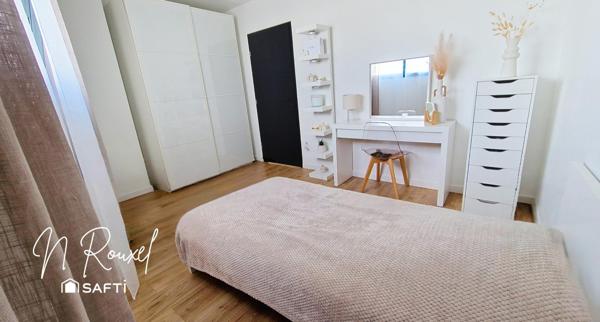 Contemporaine 160m², 5 chambres, 2 sdb, parcelle 400m²