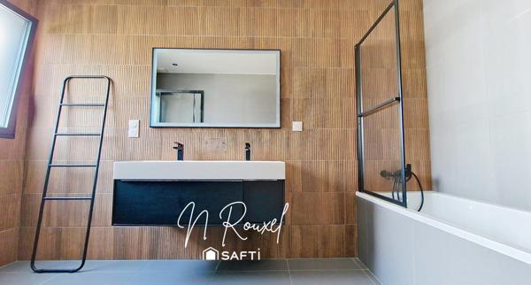 Contemporaine 160m², 5 chambres, 2 sdb, parcelle 400m²