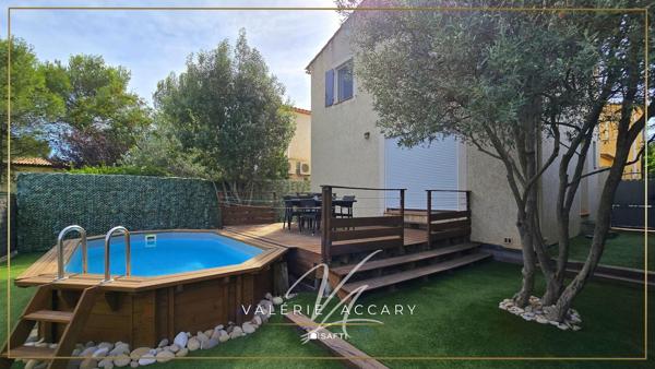 Rocbaron : Villa de 94 m² sur un terrain de 229 m² avec 3 chambres, bureau, piscine…
