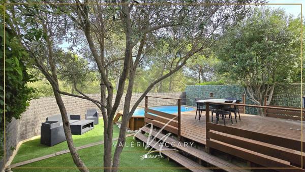 Rocbaron : Villa de 94 m² sur un terrain de 229 m² avec 3 chambres, bureau, piscine…