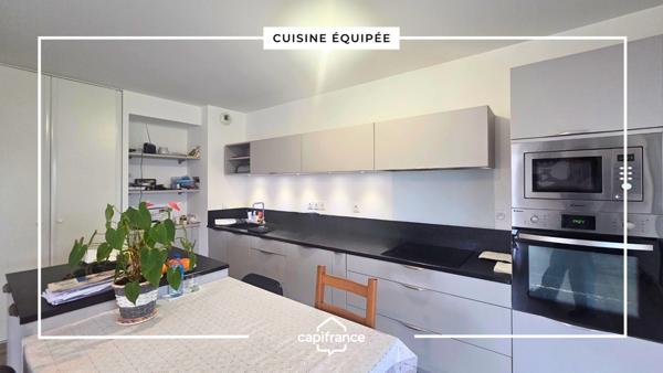 Appartement T3 avec terrasse / véranda, 2 parkings et local vélo