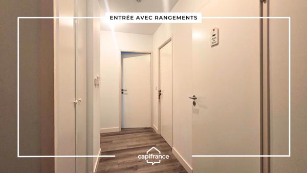 Appartement T3 avec terrasse / véranda, 2 parkings et local vélo