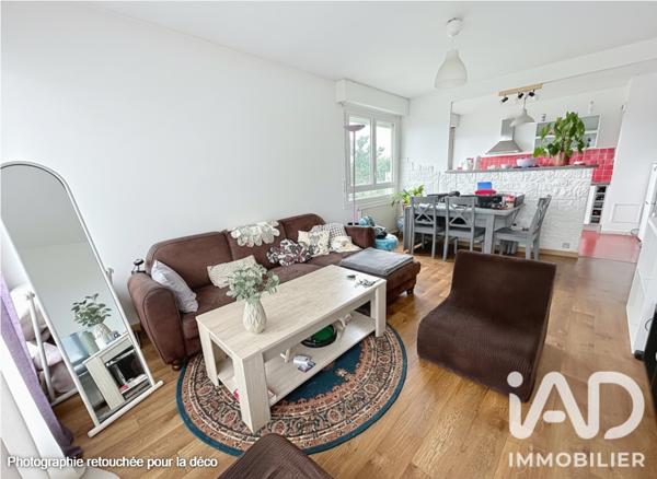 Appartement à vendre 3 pièces 61,39 m² Rennes