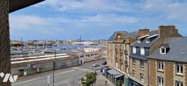 Saint Malo - Rocabey - Duplex T4 (83.55m²) - Terrasse Sud (6m²) - Parking et cave- Vue Bassin