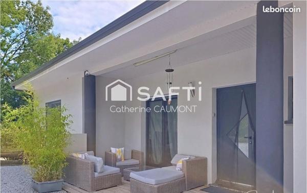 À la campagne, entre Soual et Revel, maison récente avec vue