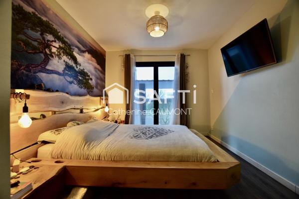 À la campagne, entre Soual et Revel, maison récente avec vue