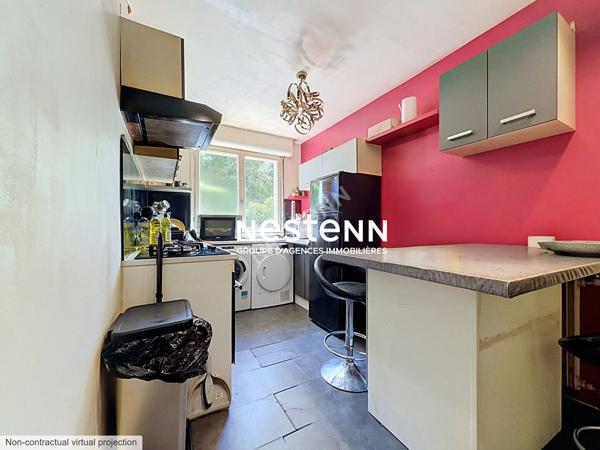 Appartement - 2 pièces - 55 m² - QUIMPER - Centre-ville à pied