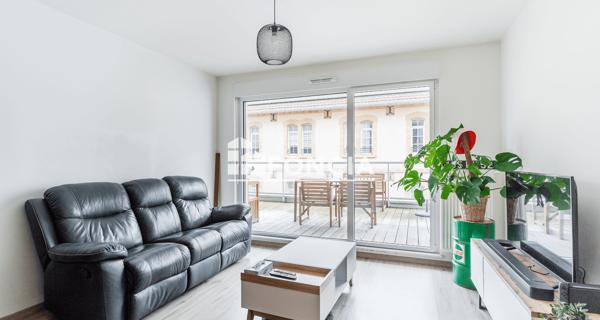 À vendre Appartement 3 pièces 57 m² - Metz 57000
