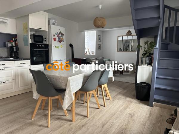 Location Maison60 m² - 3 Pièces - BERNEVILLE (62123)