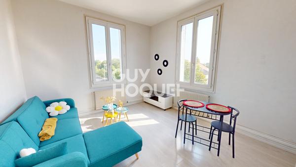 Appartement à vendre de 2 pièces de 46.52 m²