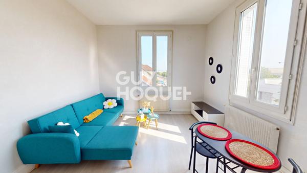 Appartement à vendre de 2 pièces de 46.52 m²