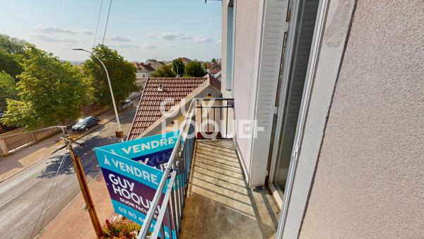 Appartement à vendre de 2 pièces de 46.52 m²