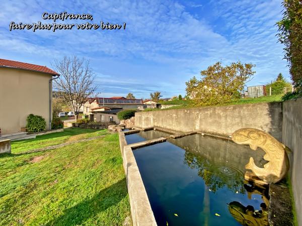 BELMONT DE LA LOIRE 42670, Maison à vendre 5 pièces, 151 m², 4 chambres, dépendances, Etang, sur terrain de 5179 m²