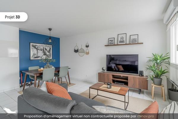 Appartement à vendre |  Mérignac |  3 pièces | 62 m²