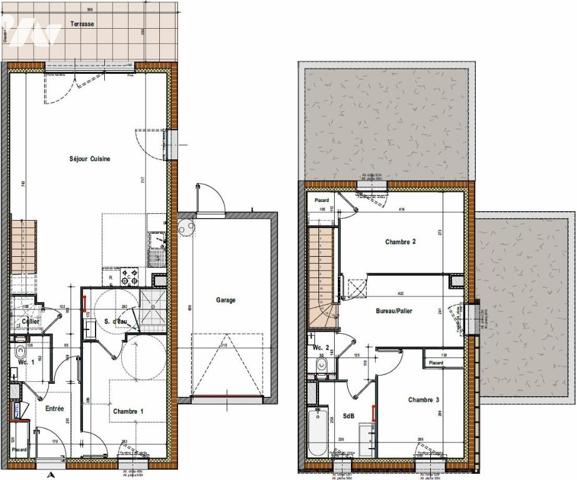 VENTE - Maison neuve 3 chambres LAFAYETTE
