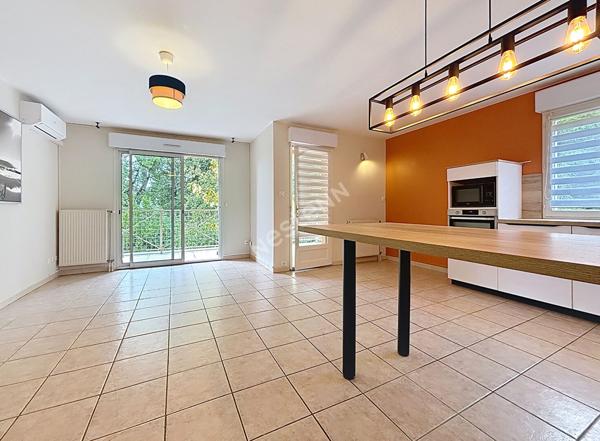 Appartement T3 en rez-de-chaussée avec terrasse et stationnement  Montauban Beausoleil