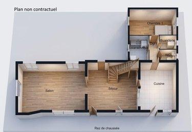 Fermette à vendre à Conlie dans la Sarthe (72240), ref : NL-102