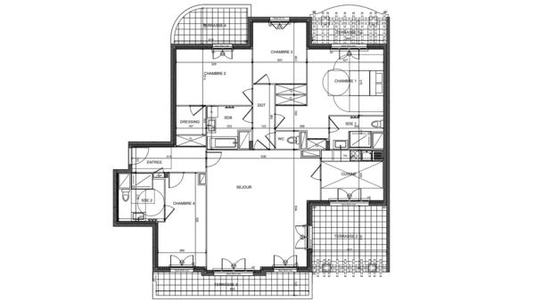 Appartement à vendre 5 pièces 139 m² Clamart