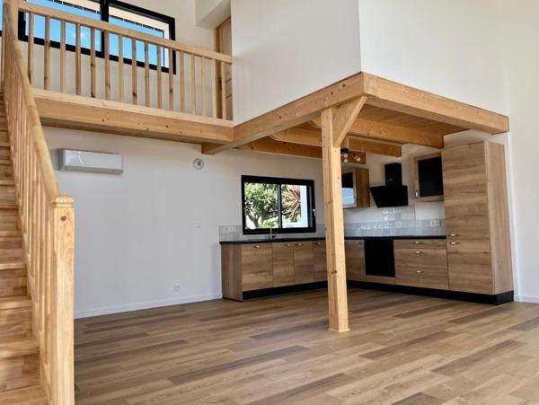 Maison neuve entièrement refaite et repensé, classement énergetique B, pompe à chaleur.