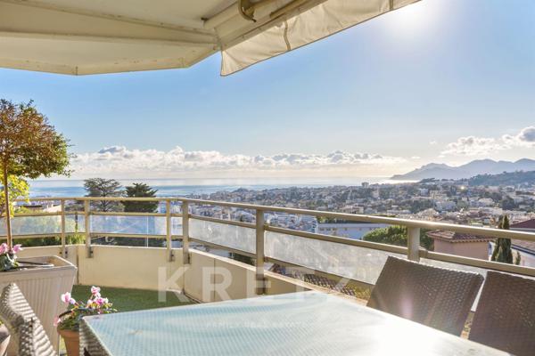 Magnifique appartement 3 pièces – Vue mer panoramique & terrasse de 70 m² comme un jardin privé