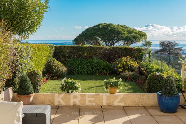 Magnifique appartement 3 pièces – Vue mer panoramique & terrasse de 70 m² comme un jardin privé