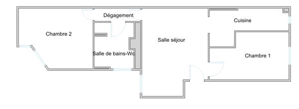Appartement à vendre 3 pièces 55,52 m² Colombes