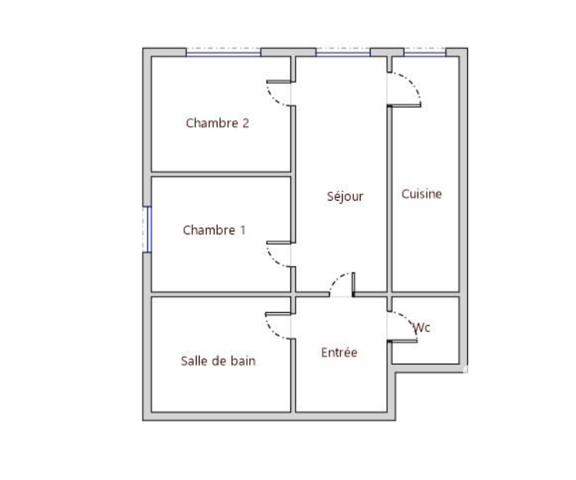 Appartement à vendre 3 pièces 60 m² Épinay-sur-Seine