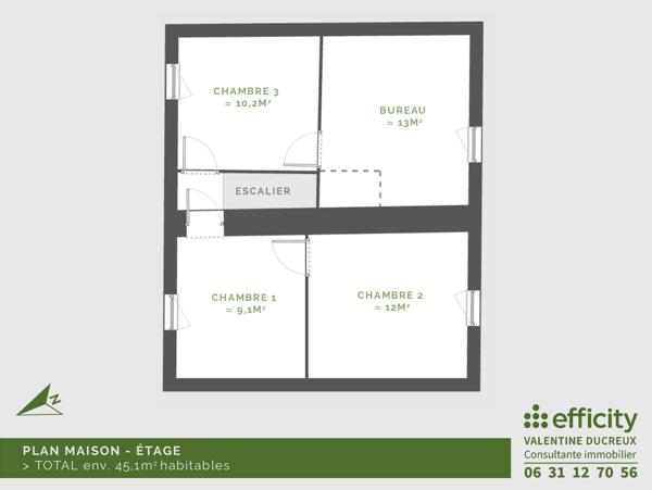 Maison
         5 pièces
        - 87 m² Exclusivité 113 000 € *