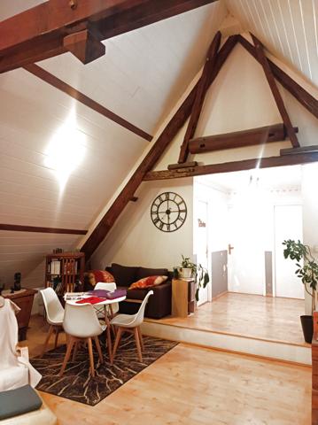 Monestier-de-Clermont (38650) Grand appartement duplex T6 de 160 m² avec atelier.