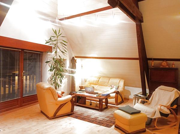 Monestier-de-Clermont (38650) Grand appartement duplex T6 de 160 m² avec atelier.