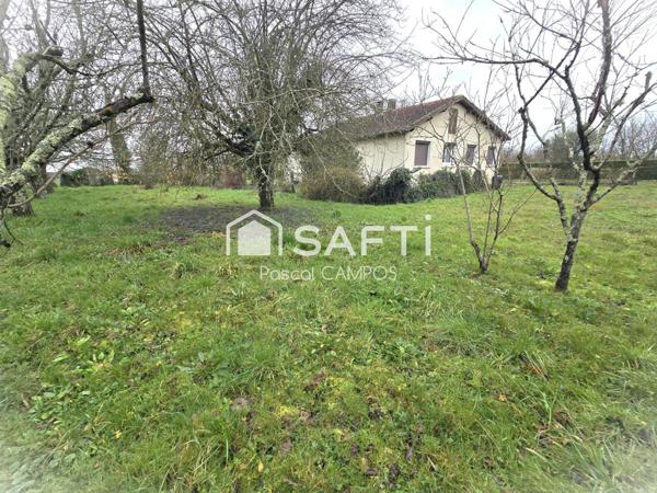 Maison t5 de 106m² sur un grand terrain de 2149m²