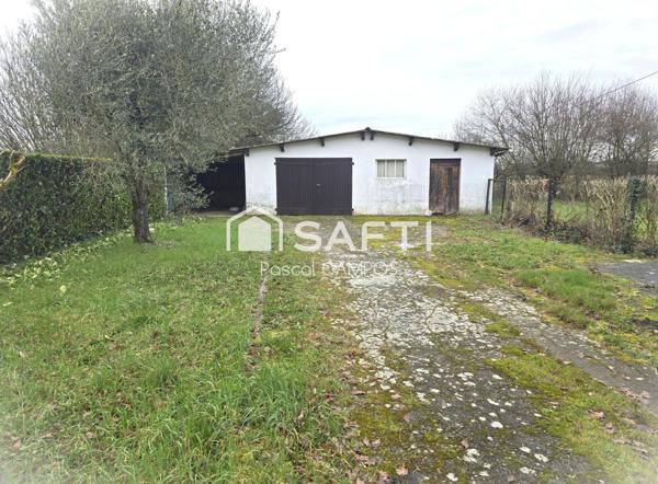 Maison t5 de 106m² sur un grand terrain de 2149m²