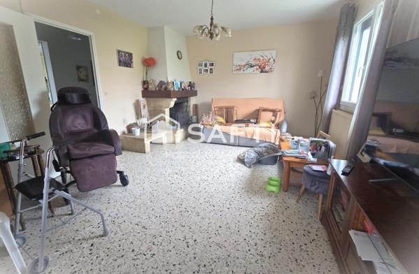 Maison t5 de 106m² sur un grand terrain de 2149m²