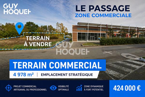 Terrain professionnel 5 000 m² ? Emplacement stratégique