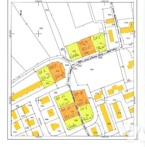 A GOUVILLE SUR MER, Lot 8
nouveau lotissement de 10 parcelles viabilisées, dans le centre de l...