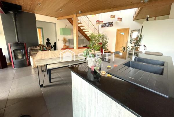 Maison d'architecte structure bois