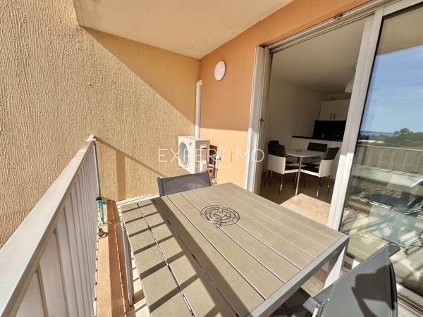 Carqueiranne (83320) Appartement Type 2 rénové avec terrasse et vue mer