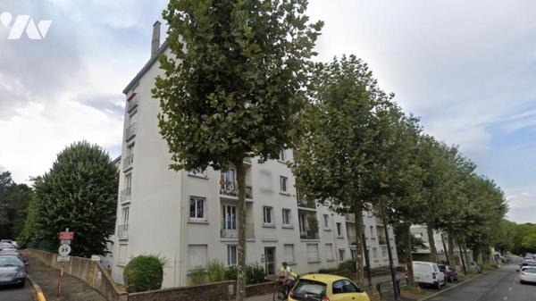 NANTES - MICHELET - Appartement RDC, 3 chambres une cave et un parking