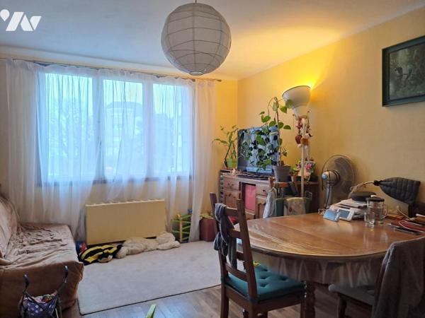NANTES - MICHELET - Appartement RDC, 3 chambres une cave et un parking