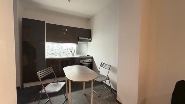 Appartement meublé T1 bis de 42m2 en RDC  – Tourcoing Passage de la Soie