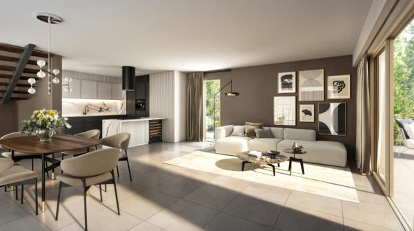Aix En Provence (cours Mirabeau) App 5 pièce(s) 137.95 m2 , terrase de 30,M2  2 stationnement en sous sol
