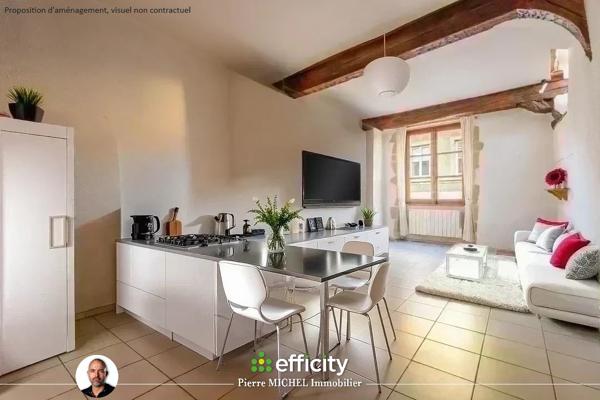 Appartement 1 pièce - 31 m² Exclusivité efficity